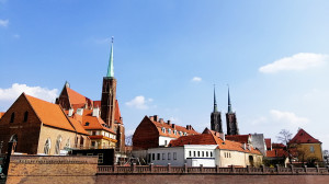 A beautiful shot of Bastion Ceglarski in Wrocław, Poland